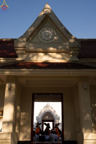 ภาพ No.195490:พิธีต้อนรับพระธรรมยาตรา ณ อนุสรณ์สถานลำดับที่ 4 สถานที่เกิดด้วยกายธรรม วัดโบสถ์(บน) ต.บางคูเวียง จ.นนทบุรี ในโครงการธรรมยาตรา กตัญญูบูชา มหาปูชนียาจารย์ พระมงคลเทพมุนี(สด จนฺทสโร) พระผู้ปราบมาร อนุสรณ์สถาน 7 แห่ง ปีที่ 13 วันที่ 15 มกราคม พ.ศ. 2568