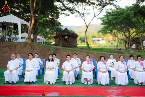 ภาพ No.174736:พิธีทอดกฐิน ศูนย์ปฏิบัติธรรมนานาชาติปาย อำเภอปาย จังหวัดแม่ฮ่องสอน พิธีวางดวงแก้ว โปรยรัตนชาติ สถาปนาอาคารปฏิบัติธรรม 80 ปี ครูบาไชยบูลย์ (หลวงพ่อธัมมชโย) วันที่ 27 ตุลาคม พ.ศ. 2567