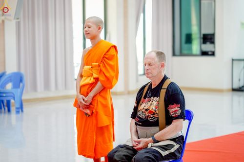 ภาพ No.241709:วันอาทิตย์ที่ 24 สิงหาคม พ.ศ. 2568 พิธีทอดผ้าป่า ฉลองครบรอบ 10 ปี ศูนย์ปฏิบัติธรรมพัทลุง