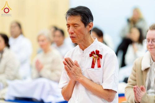 ภาพ No.233304:วันอาทิตย์ที่ 6 กรกฎาคม พ.ศ. 2568 พิธีถวายมหาสังฆทานแด่คณะสงฆ์ทั่วโลกและพิธีตักบาตรเนื่องในวันเข้าพรรษา  ณ วัดพุทธเคปทาวน์ ประเทศแอฟริกาใต้