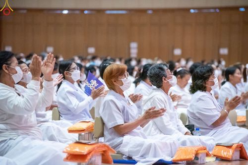 ภาพ No.90417:งานสัมมนา ผู้นำบุญยอดกัลยาณมิตร 77 จังหวัดทั่วไทย โครงการกฐินสามัคคีทั่วไทย 5,000 วัด พุทธศักราช 2566 และโครงการอุปสมบท 3,000 รูป บูชาธรรมมหาปูชนียาจารย์ ระหว่าง วันที่ 6 - 8 ตุลาคม พ.ศ. 2566 ณ จ.นครราชสีมา