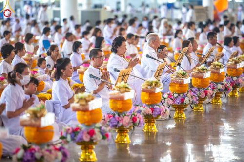 ภาพ No.131610:พิธีร่วมบุญบรรพชาสามเณร 5,000 รูป ณ บ้านแก้วเรือนทองคุณยาย สภาธรรมกายสากล วัดพระธรรมกาย วันเสาร์ที่ 23 มีนาคม พ.ศ. 2567