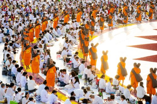 ภาพ No.116718:พิธีต้อนรับพระธรรมยาตรา ปีที่ 12 ณ อนุสรณ์สถานบางปลา จ.นครปฐม วันที่ 21 มกราคม พ.ศ. 2567