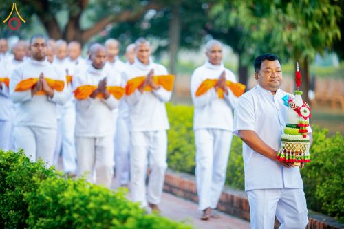 ภาพ No.210080:วันอังคารที่ 4 มีนาคม พ.ศ. 2568 พิธีบรรพชาสามเณรเนปาล 500 รูป ณ ลุมพินี ประเทศเนปาล