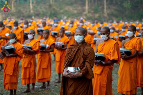 ภาพ No.131069:Photo Story ปฐมบรรพชาชาวพุทธมาร์มา Episode 4/5 วันที่ 13 กุมภาพันธ์พ.ศ. 2567 ณ วัดธัมจักร อรัญกุฏิ บังกลาเทศ