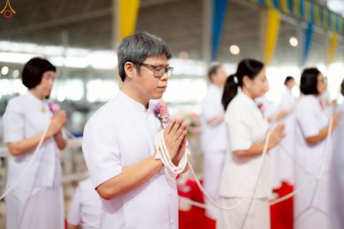 ภาพ No.247156:วันที่ 21 กันยายน พ.ศ. 2568 งานบุญวันอาทิตย์ พิธีจุดเทียนใจ ไฟนิรันด์ อนันตชัย ณ วัดพระธรรมกาย จ.ปทุมธานี