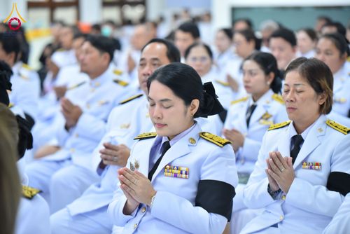 ภาพ No.280655:วันศุกร์ที่ 12 ธันวาคม พ.ศ.2568 พิธีบำเพ็ญกุศลปัญญาสมวาร (50 วัน) อุทิศถวายพระราชกุศลแด่ “พระพันปีหลวง” ณ วัดพระธรรมกาย