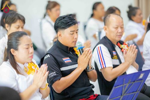ภาพ No.342313:วันที่ 28 กรกฎาคม พ.ศ. 2569  เทศบาลหนองเสือ จังหวัดปทุมธานี  ร่วมกับ องค์กรพุทธโลก (WAB) จัดพิธีถวายพระประธาน 22 องค์  สู่ดินแดนพุทธภูมิ  เมืองออรังกาบัด อินเดีย  ณ สำนักงานเทศบาลตำบลหนองเสือ จังหวัดปทุมธานี