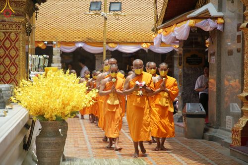 ภาพ No.81278:พระภิกษุ สามเณร วัดบ้านขุน  ธรรมยาตราฉลองแชมป์บาลี ของคณะสงฆ์ภาค 7 ประจำปี 2566 วันเสาร์ที่ 27 พฤษภาคม พ.ศ. 2566