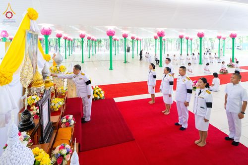 ภาพ No.332412:วันเสาร์ที่ 6 มิถุนายน พ.ศ.2569 พิธีต้อนรับสัญญาบัตร พัดยศ พระราชภาวนาวชิรวิเทศ วิ. ณ อุโบสถพระไตรปิฏก วัดพระธรรมกาย