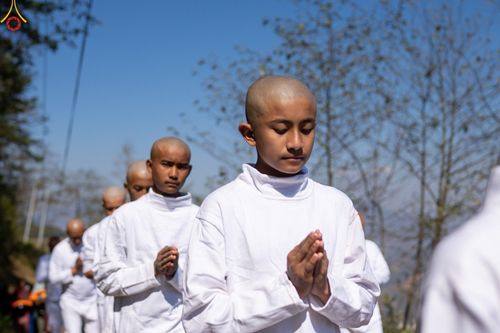 ภาพ No.80330:โครงการบรรพชาสามเณรภาคฤดูร้อน 100 รูป   ณ วัดมาศคันธะพุทธวิหาร เมืองลลิตปูร ประเทศเนปาล   ระหว่างวันที่ 5-15 เมษายน พ.ศ. 2566