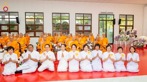 ภาพ No.315330:วันอังคารที่ 24 มีนาคม พ.ศ. 2569 พิธีบำเพ็ญกุศล คุณพ่อณรงค์ จินตมากุล  สิริอายุ 99 ปี 11 เดือน โยมบิดา พระครูปลัดรัตนวีรวัฒน์ (รังสฤษดิ์ อิทฺธิจินตโก) ที่ปรึกษาเจ้าคณะจังหวัดปทุมธานี เจ้าอาวาสวัดพระธรรมกาย  ณ ห้องปลูกศรัทธา 2 วัดพระธรรมกาย ปทุมธานี