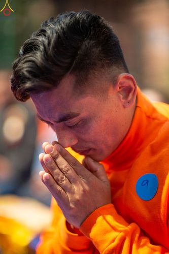 ภาพ No.77576:พิธีตัดปอยผมและปลงผมนาคธรรมทายาท ในโครงการบรรพชาสามเณรหมู่ ประเทศเนปาล วันที่ 11 มีนาคม พ.ศ.2566