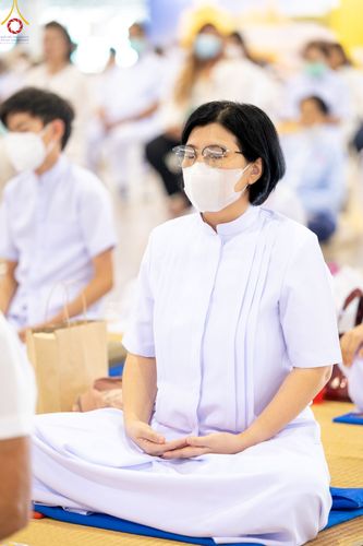 ภาพ No.77708:พิธีหล่อพระบรมพุทธเจ้า ทิศตะวันตก  วันอาทิตย์ที่ 19 มีนาคม พ.ศ. 2566 ณ วัดพระธรรมกาย จ.ปทุมธานี