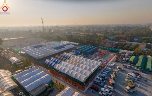 ภาพ No.109283:พิธีถวายภัตตาหารเป็นสังฆทาน แด่คณะพระธรรมยาตราฯ วันที่ 10 มกราคม พ.ศ. 2567 ณ อนุสรณ์สถานคลองบางนางแท่น อ.สามพราน จ.นครปฐม