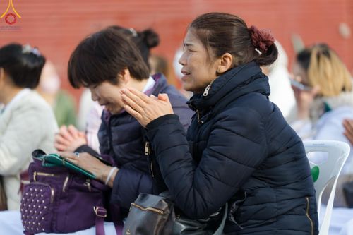 ภาพ No.132279:พิธีประดิษฐานยอดอุโบสถ บูชาธรรม 80 ปี หลวงพ่อธัมมชโย ณ วัดพระธรรมกายโทชิหงิ ประเทศญี่ปุ่น วันอาทิตย์ที่ 24 มีนาคม พ.ศ. 2567