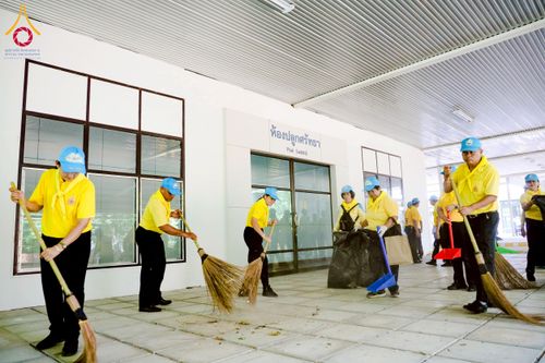 ภาพ No.226826:กิจกรรมจิตอาสาพัฒนา “เราทำความ ดี ด้วยหัวใจ” เนื่องในโอกาสวันพระบาทสมเด็จพระปกเกล้าเจ้าอยู่หัว ณ วัดพระธรรมกาย อ.คลองหลวง จ.ปทุมธานี วันพุธที่ 28 พฤษภาคม พ.ศ. 2568