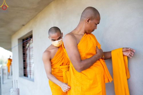 ภาพ No.130382:Photo Story ปฐมบรรพชาชาวพุทธมาร์มา Episode 3/5 วันที่ 9 กุมภาพันธ์ พ.ศ. 2567 ในโครงการบรรพชาสามเณร ครั้งแรกของชาวพุทธมาร์มา บังกลาเทศ ณ วัดธัมจักร อรัญกุฏิ เมืองรัมการ์ คาร์กาชารี บังกลาเทศ