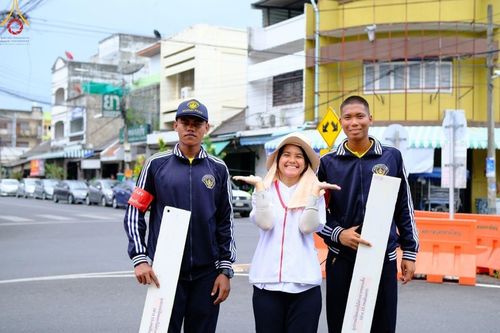 ภาพ No.128741:V.33 รวมพลังเพื่อบางกล่ำ การเตรียมงานของเจ้าหน้าที่หน่วยงานต่างๆ เพื่องานธรรมยาตราอัญเชิญพระบรมสารีริกธาตุ ประดิษฐาน ณ มหารัตนเจดีย์สิริปทุมสวรรค์ (เจดีย์อริยพุทธะ 5 พระองค์) ศูนย์ปฏิบัติธรรมภาคใต้ อ.บางกล่ำ จ.สงขลา ระหว่างวันที่ 9-10 มีนาคม พ.ศ. 2567