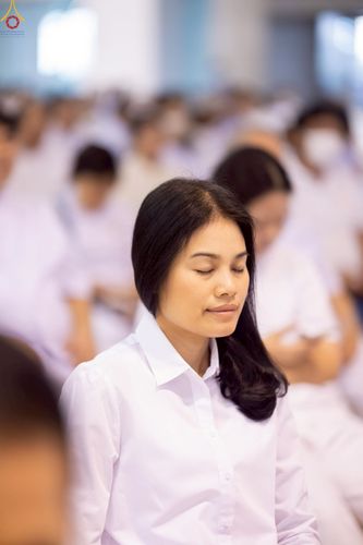 ภาพ No.227974:วันอาทิตย์ที่ 1 มิถุนายน พ.ศ. 2568 พิธีตักบาตร , พิธีบูชาข้าวพระ ณ วัดพระธรรมกาย จ.ปทุมธานี