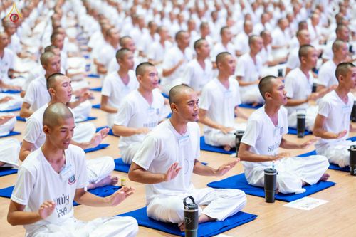 ภาพ No.340337:วันที่ 23 กรกฎาคม พ.ศ. 2569 พิธีเปิดโครงการพัฒนาคุณธรรม จริยธรรม สำหรับนักเรียนนายสิบตำรวจ (นสต.) รุ่นที่ 17 ศูนย์ฝึกอบรมตำรวจภูธรภาค 1 ระหว่างวันที่ 23-27 กรกฏาคม 2569 ( 5 วัน 4 คืน) ณ ศูนย์ปฏิบัติธรรมเวิล์ดพีช วัลเล่ย์ (World Peace Valley) เขาใหญ่  ต.ห