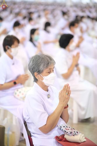 ภาพ No.75597:วัดพระธรรมกายจัด งานบุญวันอาทิตย์ต้นเดือน  มีกิจกรรมดังนี้ พิธีตักบาตร, พิธีบูชาข้าวพระ พระธรรมยาตรารับประกาศนียบัตร โครงการธรรมยาตราฯ ปีที่ 11 ในวันที่ 5 กุมภาพันธ์ พ.ศ. 2566 ณ วัดพระธรรมกาย อ.คลองหลวง จ.ปทุมธานี