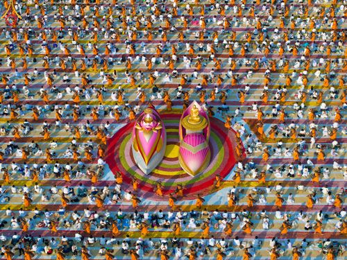 ภาพ No.110431:พิธีต้อนรับพระธรรมยาตรา ในโครงการธรรมยาตรากตัญญูบูชา มหาปูชนียาจารย์ พระมงคลเทพมุนี(สด จนฺทสโร) พระผู้ปราบมาร อนุสรณ์สถาน 7 แห่ง ปีที่ 12 วันที่ 11 มกราคม พ.ศ. 2567 ณ อนุสรณ์สถานลำดับที่ 3 สถานที่เกิดใหม่ในเพศสมณะ วัดสองพี่น้อง จ.สุพรรณบุรี