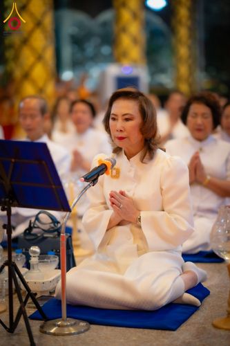 ภาพ No.210708:วันพฤหัสบดีที่ 13 มีนาคม พ.ศ. 2568  สมโภชพระประธานอุโบสถวัดป่าอุบลแก้ว จังหวัดอุบลราชธานี