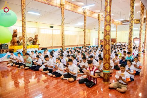 ภาพ No.184215:กิจกรรมวันรวมพลังเด็กดี V-Star จังหวัดตาก ประจำปี 2567  วันที่ 6 ธันวาคม พ.ศ. 2567 ณ วัดดอนเจดีย์ อ.พบพระ จ.ตาก