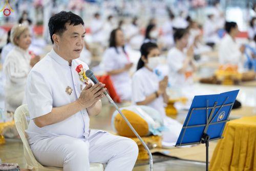 ภาพ No.88180:พิธีมุทิตาสักการะ เปรียญธรรม 9,6,3 และบาลีศึกษา 6,3  พิธีมอบดวงแก้วสามเณรทรงบาลีไวยากรณ์ วันอาทิตย์ 17 กันยายน พ.ศ. 2566 ณ สภาธรรมกายสากล วัดพระธรรมกาย