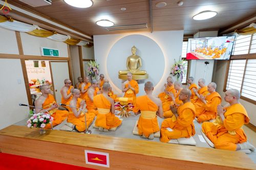 ภาพ No.261806:วันที่ 17 ตุลาคม พ.ศ. 2568 พิธีทอดกฐินวัดพระธรรมกายนางาโน่ ประเทศญี่ปุ่น  "เชื่อมสายบุญพระผู้ปราบมาร" บูชาธรรม 141 ปี พระมงคลเทพมุนี (สด จนฺทสโร)