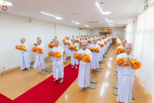 ภาพ No.148329:พิธีปฐมอุปสมบท สมโภชอุโบสถ บูชาธรรม 80 ปี หลวงพ่อธัมมชโย  วันอาทิตย์ที่ 11 สิงหาคม พ.ศ. 2567 วัดพระธรรมกายโทชิหงิ ประเทศญี่ปุ่น
