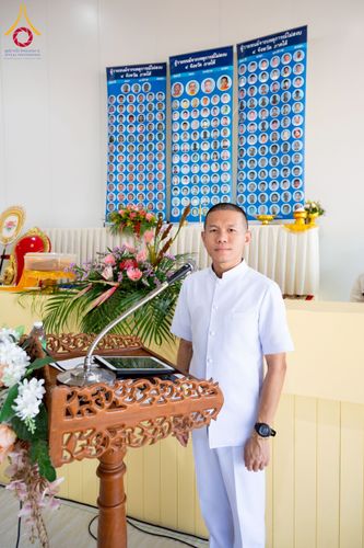 ภาพ No.230196:วันเสาร์ที่ 28 มิถุนายน พ.ศ. 2568 พิธีถวายสังฆทาน 323 วัด 4 จังหวัดชายแดนใต้ ปีที่ 21 ครั้งที่ 178 พิธีมอบกองทุนหนุนแรงใจช่วยครูใต้ ปีที่ 18 ครั้งที่ 142 ณ ศูนย์อบรมเยาวชนจังหวัดปัตตานี