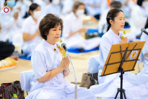 ภาพ No.121605:พิธีถวายภัตตาหารเป็นสังฆทาน แด่คณะพระธรรมยาตรา ปีที่ 12 วันที่ 31 มกราคม พ.ศ. 2567 ณ สภาธรรมกายสากล วัดพระธรรมกาย