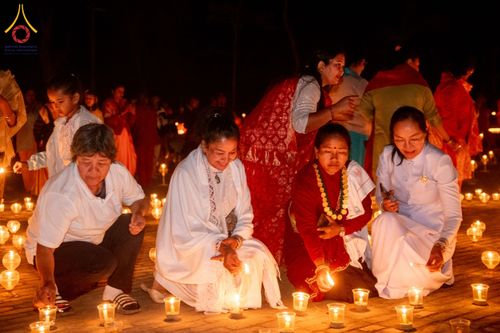 ภาพ No.210522:วันเสาร์ที่ 8 มีนาคม พ.ศ. 2568 พิธีจุดประทีป โครงการบรรพชาสามเณรชาวเนปาล 500 รูป ณ ชาตสถานอุทยานลุมพินีวัน ที่ประสูติขององค์สมเด็จพระสัมมาสัมพุทธเจ้า ลุมพินี ประเทศเนปาล