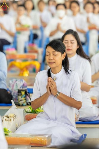 ภาพ No.157709:พิธีถวายภัตตาหารเมนูสวรรค์ ในพรรษาแห่งการเข้าถึงธรรม วันเสาร์ที่ 28 กันยายน พ.ศ. 2567 ณ หอฉันคุณยายอาจารย์ฯ วัดพระธรรมกาย