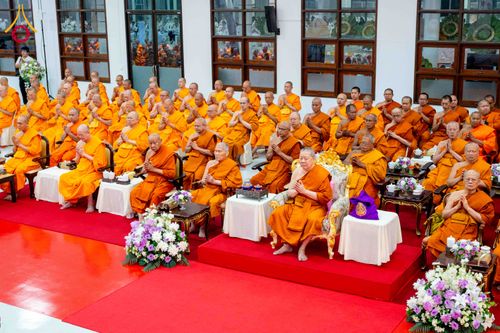 ภาพ No.315183:วันจันทร์ที่ 23 มีนาคม พ.ศ. 2569 พิธีบำเพ็ญกุศล คุณพ่อณรงค์ จินตมากุล  สิริอายุ 99 ปี 11 เดือน โยมบิดา พระครูปลัดรัตนวีรวัฒน์ (รังสฤษดิ์ อิทฺธิจินตโก) ที่ปรึกษาเจ้าคณะจังหวัดปทุมธานี เจ้าอาวาสวัดพระธรรมกาย  ณ ห้องปลูกศรัทธา 2 วัดพระธรรมกาย ปทุมธานี