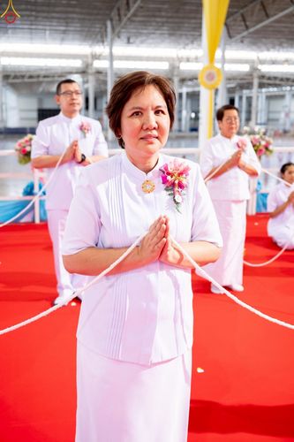 ภาพ No.233999:วันอาทิตย์ที่ 20 กรกฎาคม พ.ศ.2568 พิธีจุดเทียนใจ ไฟนิรันด์ อนันตชัย วัดพระธรรมกาย