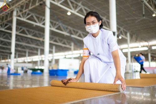 ภาพ No.102435:พิธีถวายอุปกรณ์ทำความสะอาด ณ บ้านแก้วเรือนทองคุณยายอาจารย์ฯ วัดพระธรรมกาย วันเสาร์ที่ 16 ธันวาคม พ.ศ. 2566