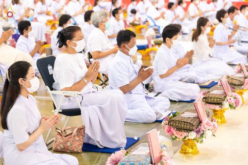 ภาพ No.80562:พิธีถวายทุนสนับสนุนการสร้าง พระไตรปิฎกฉบับธรรมชัย วันเสาร์ที่ 29 เมษายน พ.ศ. 2566 ณ สภาธรรมกายสากล วัดพระธรรมกาย