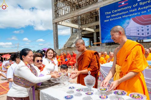 ภาพ No.91996:5 งานมหัคคตกุศล ณ วัดสิริวิเวก แขวงจำปาสัก สปป. ลาว วันที่ 1 พฤศจิกายน พ. ศ. 2566