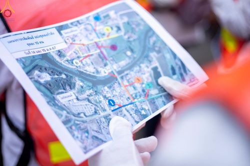 ภาพ No.113446:V.12 พลังหมู่ การเตรียมงาน เก็บงาน การรับบุญของเจ้าหน้าที่หน่วยงานต่างๆ เพื่อโครงการธรรมยาตรา ปีที่ 12 ระหว่างวันที่ 2 - 31 มกราคม พ.ศ. 2567