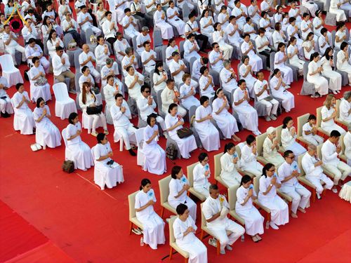 ภาพ No.312594:วันอาทิตย์ที่ 8 มีนาคม พ.ศ.2569 ทำบุญเมืองนครราชสีมา 558 ปี ตักบาตรพระ 10,000 รูป