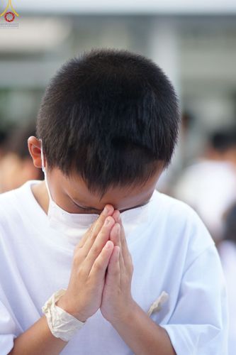 ภาพ No.78407:พิธีตัดปอยผม โครงการหน่อแก้วเปรียญธรรมรุ่นที่ 11  วันที่ 26 มีนาคม พ.ศ.2566  ณ หมู่กุฏิสามเณร อาคารค่ายจองแชมป์ วัดพระธรรมกาย