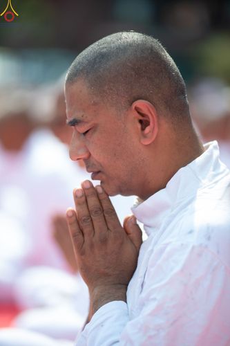 ภาพ No.77603:พิธีตัดปอยผมและปลงผมนาคธรรมทายาท ในโครงการบรรพชาสามเณรหมู่ ประเทศเนปาล วันที่ 11 มีนาคม พ.ศ.2566