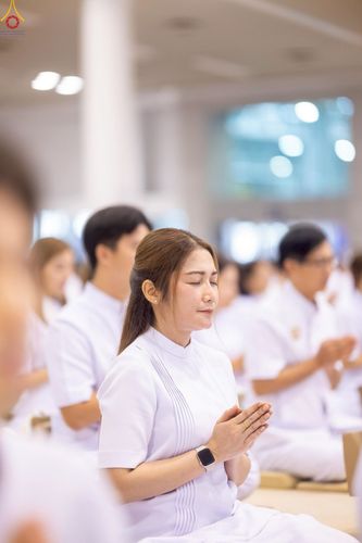 ภาพ No.228006:วันอาทิตย์ที่ 1 มิถุนายน พ.ศ. 2568 พิธีตักบาตร , พิธีบูชาข้าวพระ ณ วัดพระธรรมกาย จ.ปทุมธานี