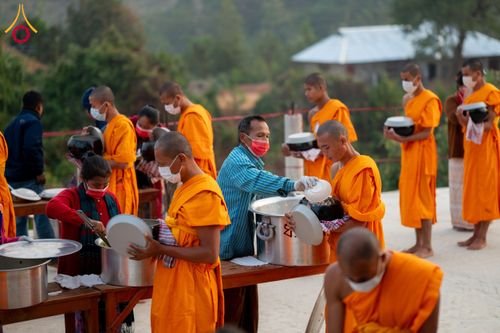 ภาพ No.131109:Photo Story ปฐมบรรพชาชาวพุทธมาร์มา Episode 4/5 วันที่ 13 กุมภาพันธ์พ.ศ. 2567 ณ วัดธัมจักร อรัญกุฏิ บังกลาเทศ