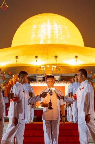 ภาพ No.124892:พิธีเวียนประทักษิณและจุดมาฆประทีป ในวันมาฆบูชา เสาร์ที่ 24 กุมภาพันธ์ พ.ศ. 2567 ณ พระมหาธรรมกายเจดีย์ วัดพระธรรมกาย