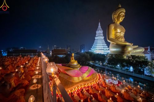 ภาพ No.119299:พิธีจุดประทีปถวายเป็นพุทธบูชา และบูชาธรรมมหาปูชนียาจารย์ พระมงคลเทพมุนี(สด จนฺทสโร) ในโครงการธรรมยาตราฯ วันที่ 26 มกราคม พ.ศ. 2567 ณ อาคารธรรมยาตรา กตัญญูบูชามหาปูชนียาจารย์ ตรงข้ามวัดปากน้ำภาษีเจริญ จ.กรุงเทพมหานคร