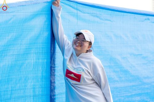 ภาพ No.125500:V.27 มาฆะ สาธุ  การรับบุญเตรียมงาน ปฎิบัติงาน เก็บงาน ของเจ้าหน้าที่หน่วยงานต่างๆ เพื่อวันมาฆบูชา วันเสาร์ที่ 24 กุมภาพันธ์  พ.ศ. 2567 ณ วัดพระธรรมกาย จ.ปทุมธานี